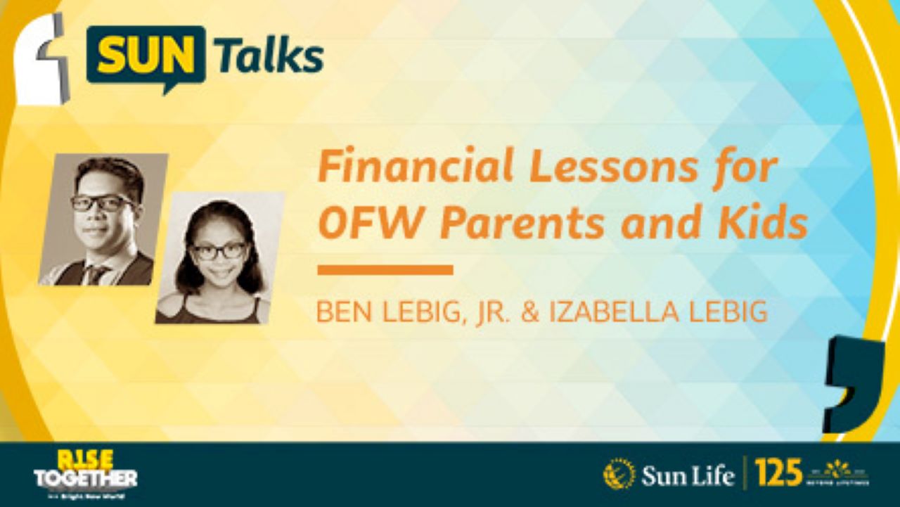 sun talks financial lessons for parents and kids link 